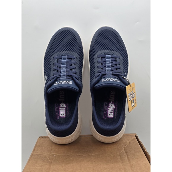 Women Skechers Slip-ins GO WALK Flex Grand Entry Sneakers Sz 5.5 M | 124836/ NVW - Picture 10 of 15